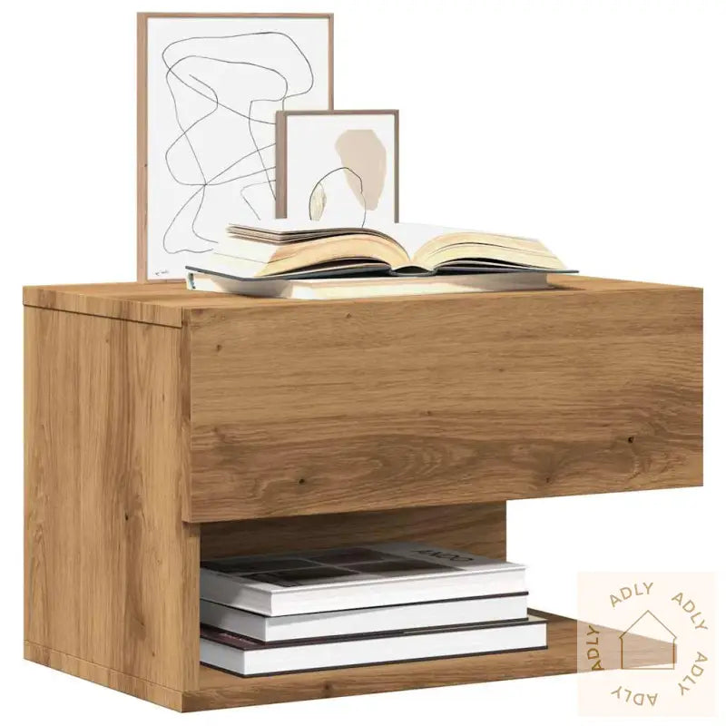 Veggmontert Nattbord Artisan Eik
