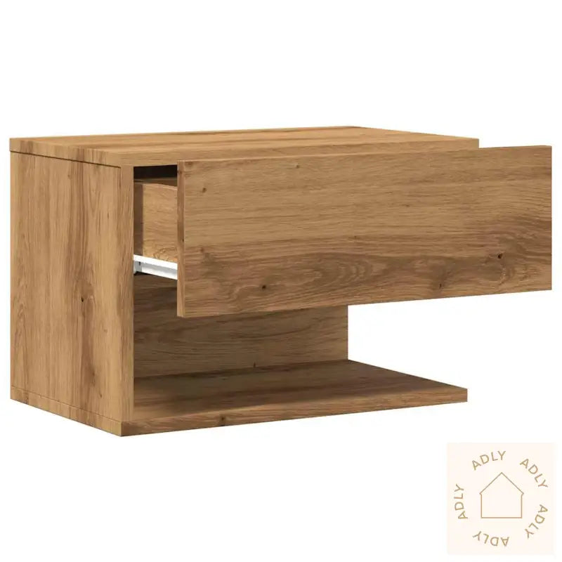 Veggmontert Nattbord Artisan Eik