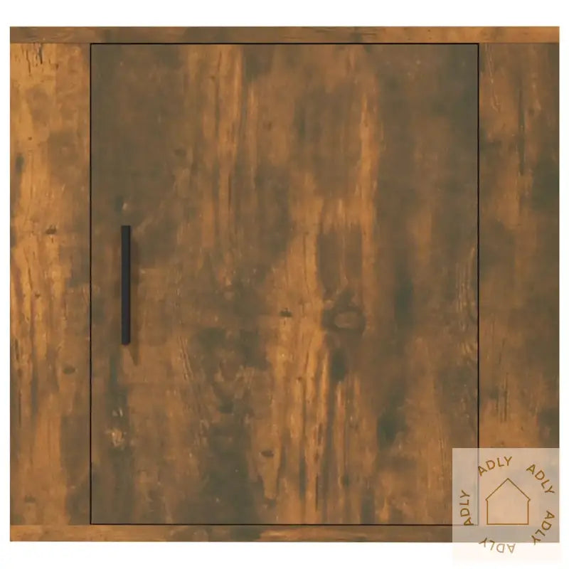 Veggmontert Nattbord Røkt Eik 50X30X47 Cm