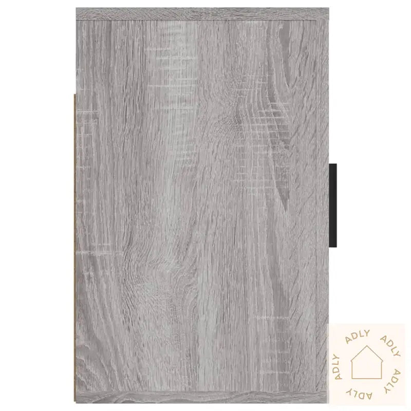 Veggmontert Nattbord Grå Sonoma 50X30X47 Cm