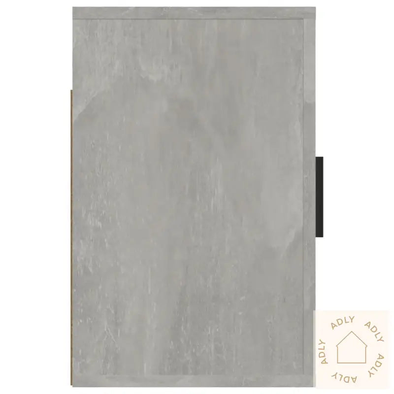 Veggmontert Nattbord Betonggrå 50X30X47 Cm