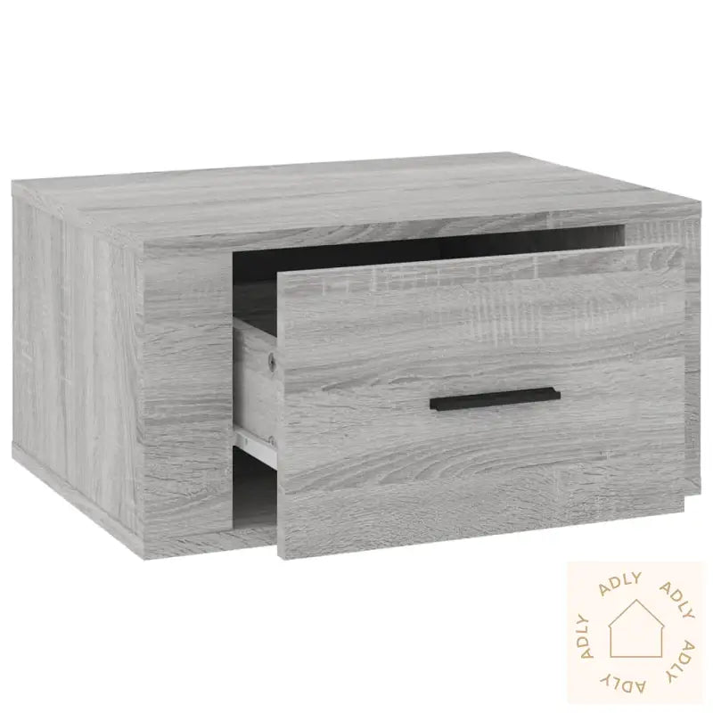 Veggmontert Nattbord Sonoma Oak 50X36X25 Cm