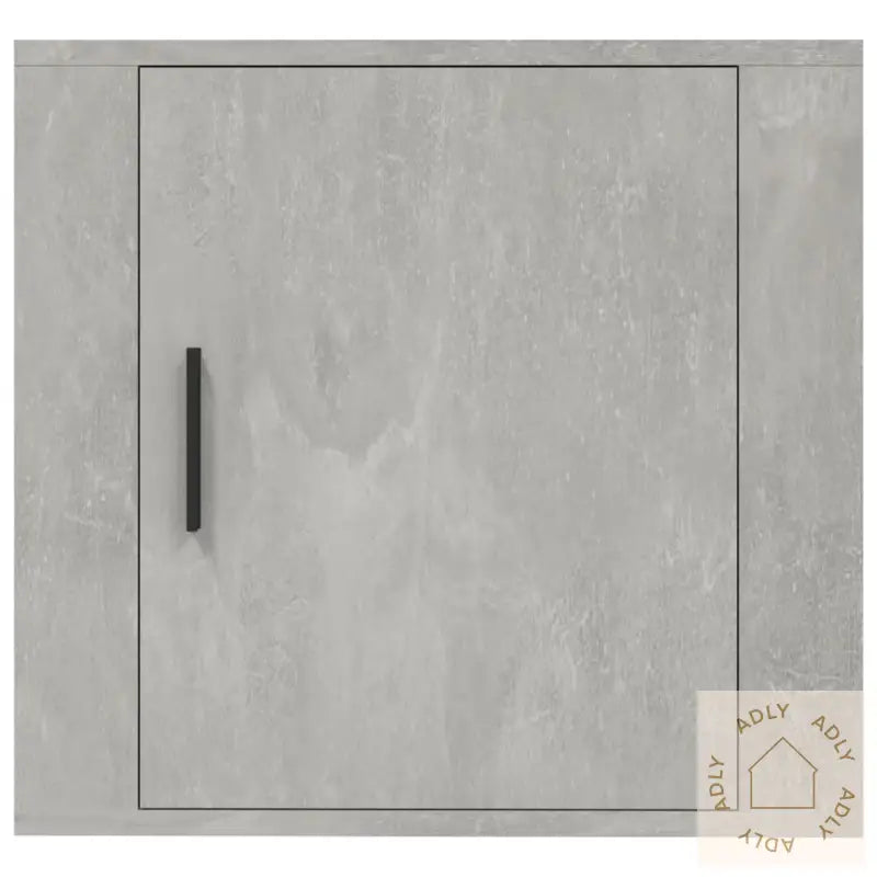 Veggmontert Nattbord Betonggrå 50X30X47 Cm