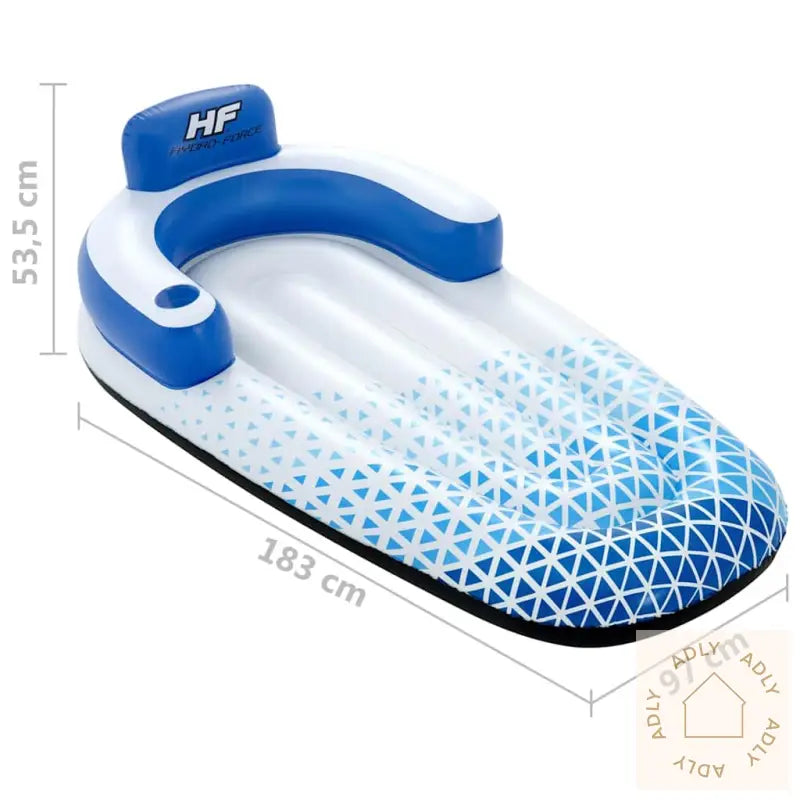 Bestway Hydro Force Flytende Solseng 183X97 Cm Blå