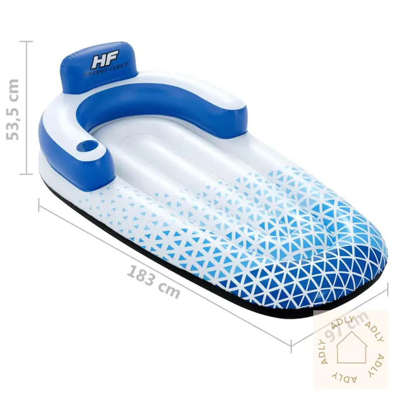 Bestway Hydro Force Flytende Solseng 183X97 Cm Blå