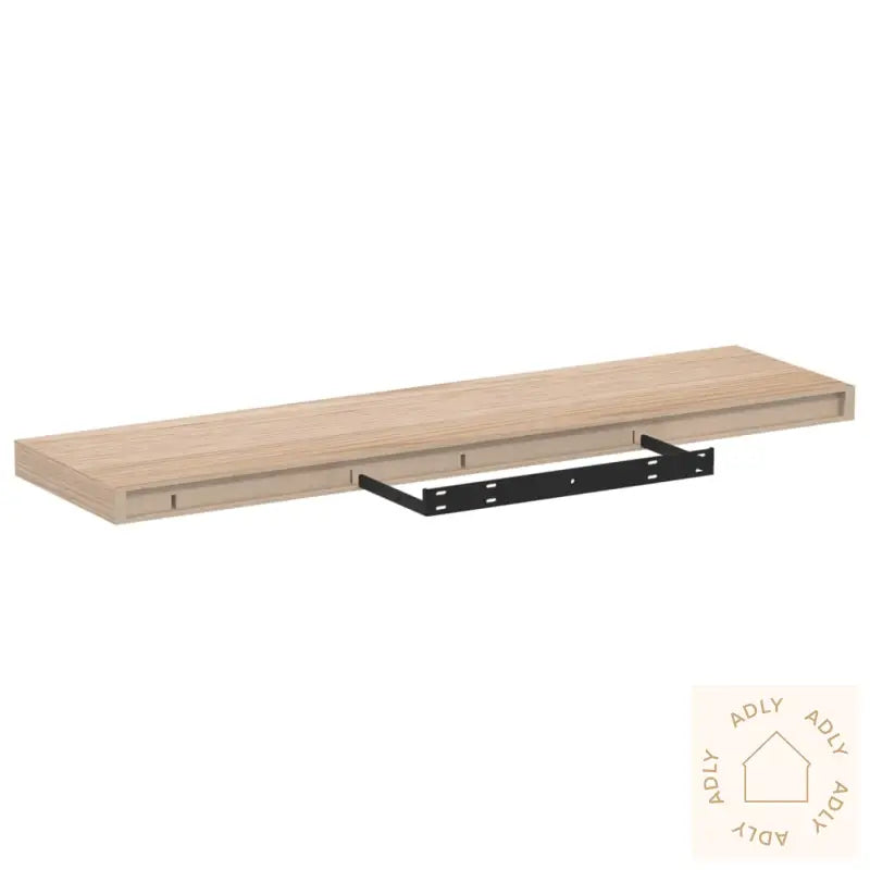 Flytende Hylle 90X23,5X4 Cm Konstruert Tre