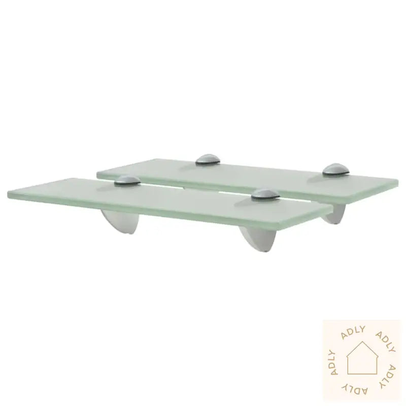 Flytende Hyller 2 Stk Glass 30X20 Cm 8 Mm