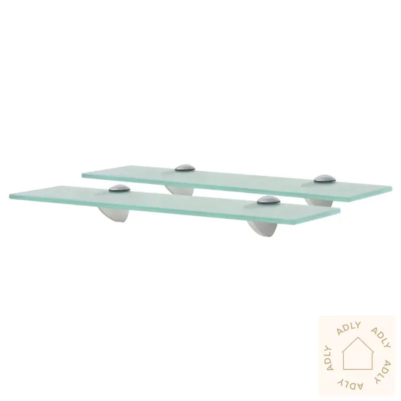 Flytende Hyller 2 Stk Glass 40X10 Cm 8 Mm