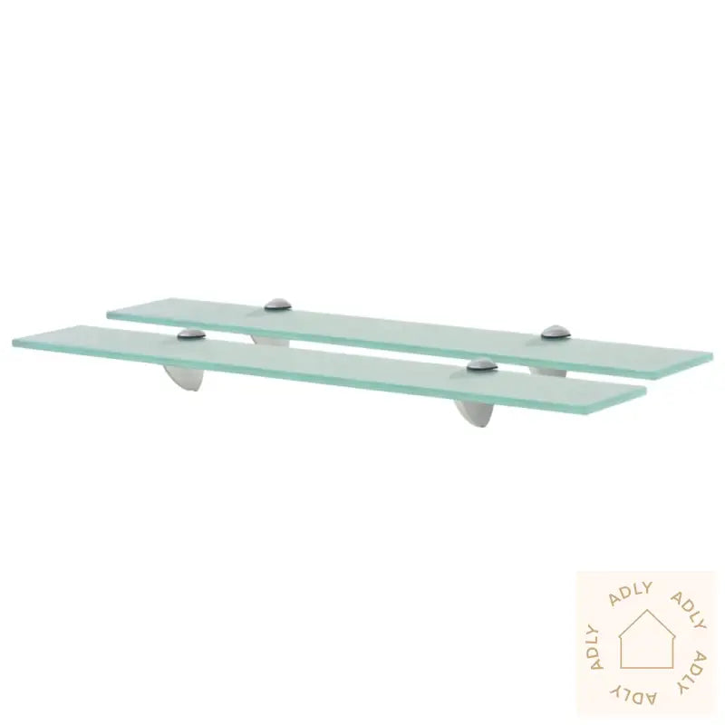 Flytende Hyller 2 Stk Glass 60X20 Cm 8 Mm