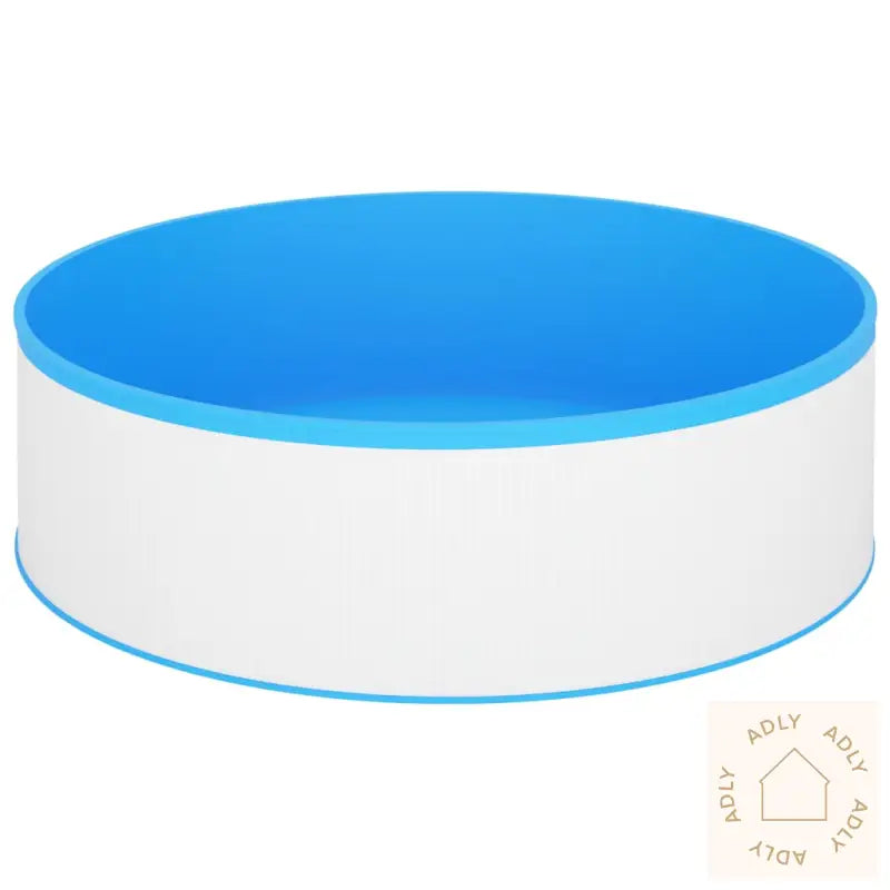 Plaskebasseng Med Overflaterenser Og Pumpe 350X90 Cm Hvit