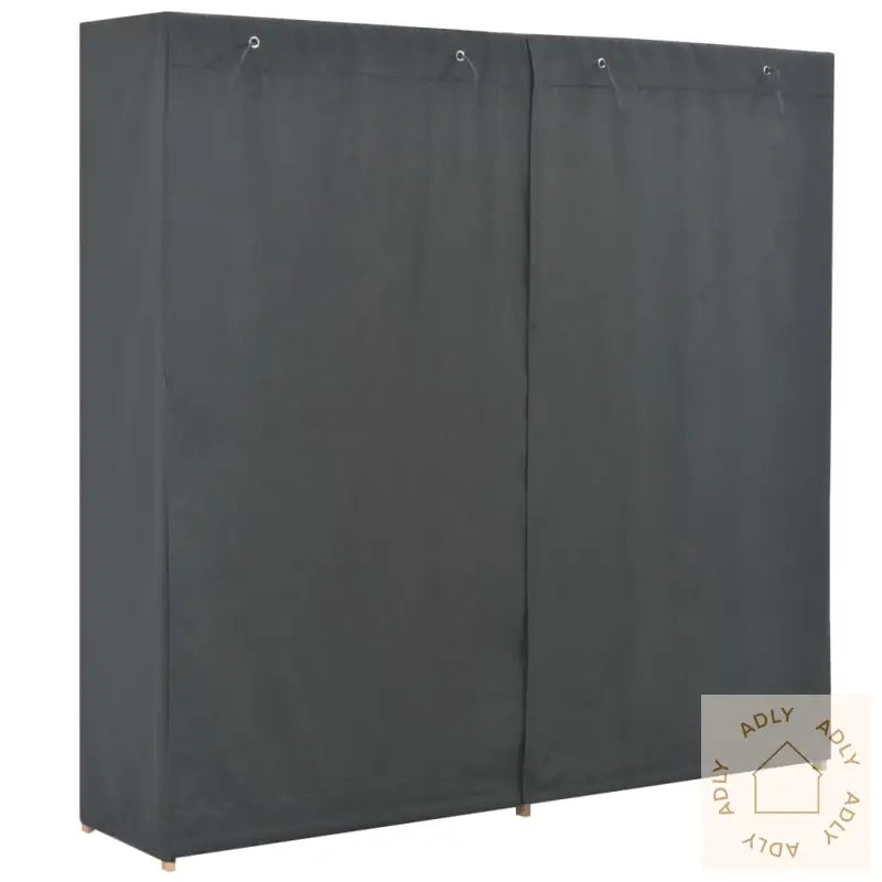 Garderobeskap Grå 173X40X170 Cm Stoff