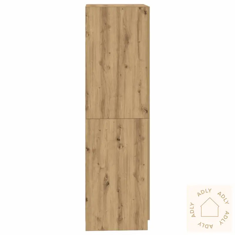 Garderobe Artisan Eik 80X52X180 Cm Konstruert Tre