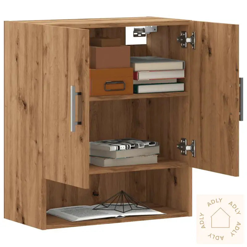Veggskap Artisan Eik 60X31X70 Cm Konstruert Tre