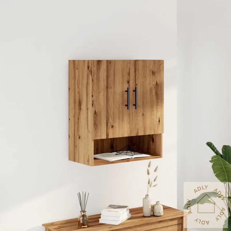 Veggskap Artisan Eik 60X31X70 Cm Konstruert Tre