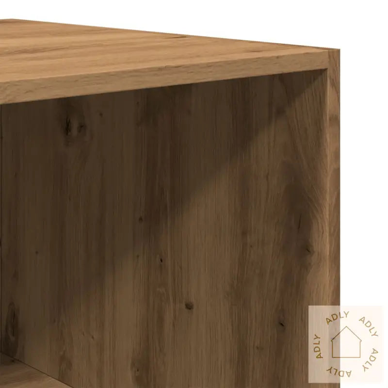 Garderobe Artisan Eik 80X50X200 Cm Konstruert Tre