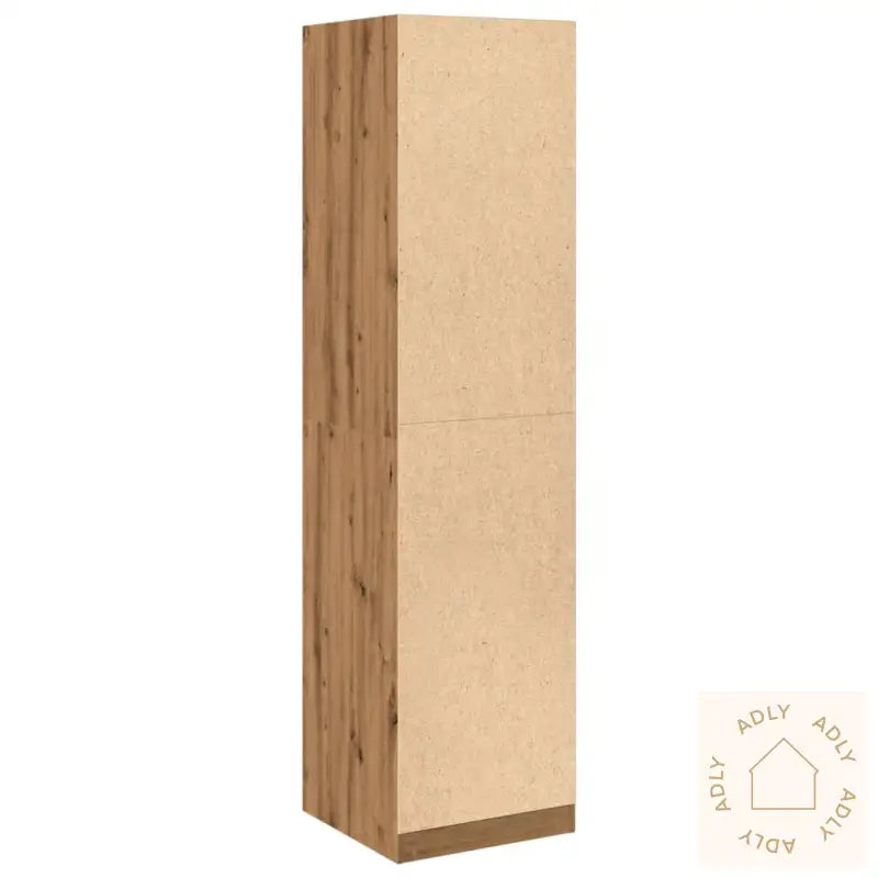 Garderobe Artisan Eik 50X50X200 Cm Konstruert Tre