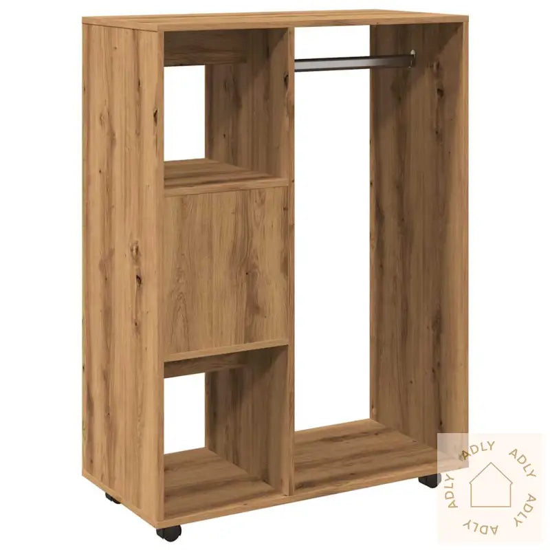 Garderobe Artisan Eik 80X40X110 Cm Konstruert Tre