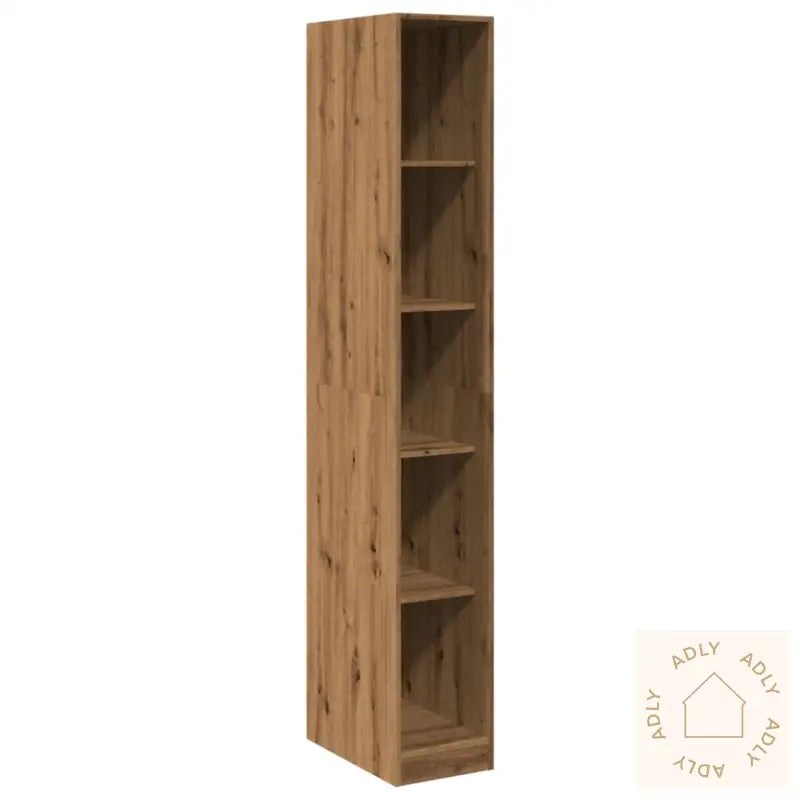 Garderobe Artisan Eik 30X50X200 Cm Konstruert Tre