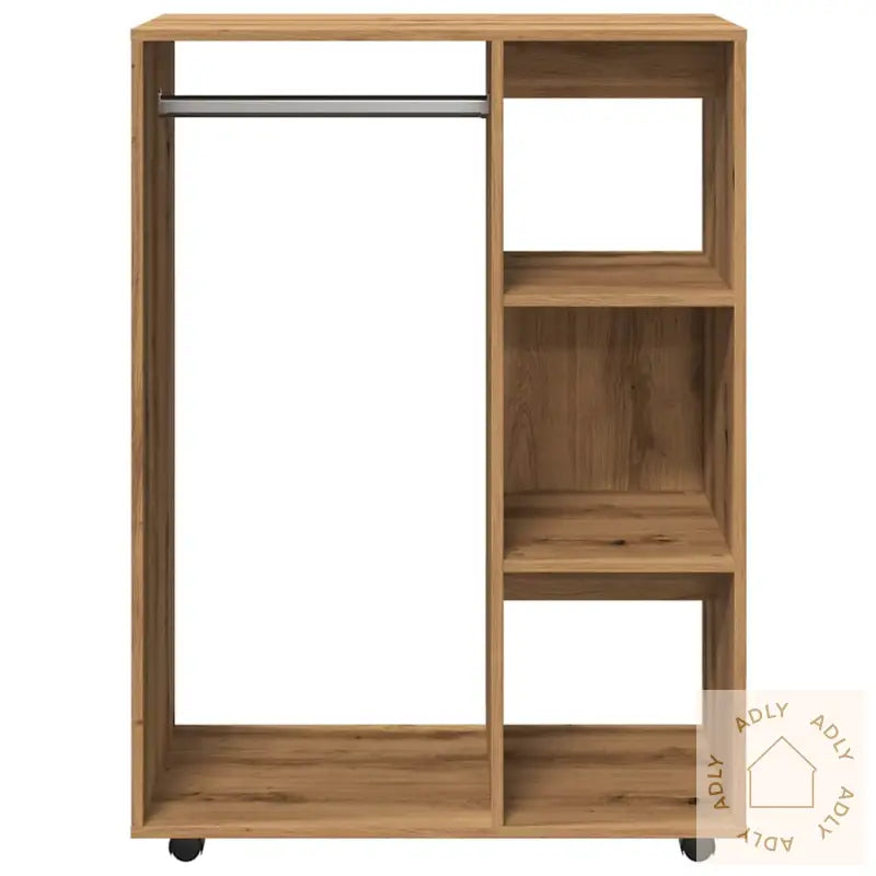 Garderobe Artisan Eik 80X40X110 Cm Konstruert Tre