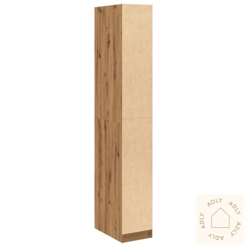 Garderobe Artisan Eik 30X50X200 Cm Konstruert Tre