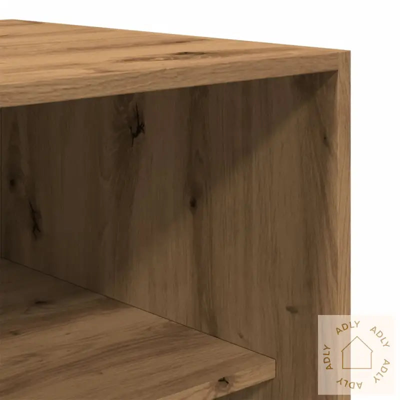 Garderobe Artisan Eik 80X50X200 Cm Konstruert Tre
