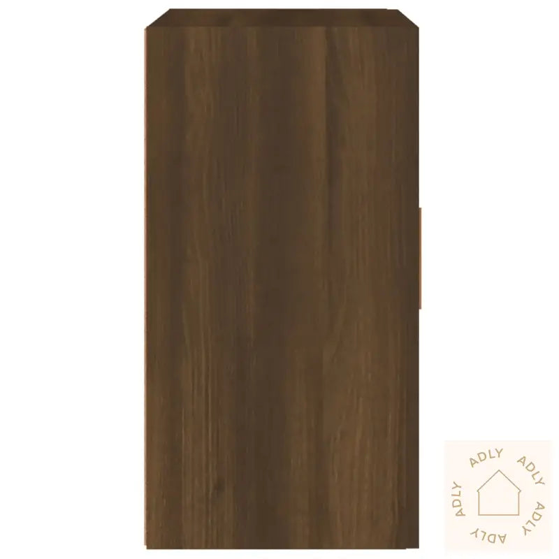 Veggskap Brun Eik 60X30X60 Cm Konstruert Tre