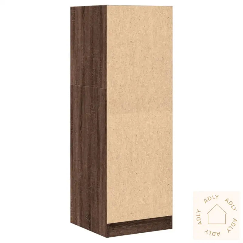 Apotekskap Brun Eik 40X41X118 Cm Konstruert Tre