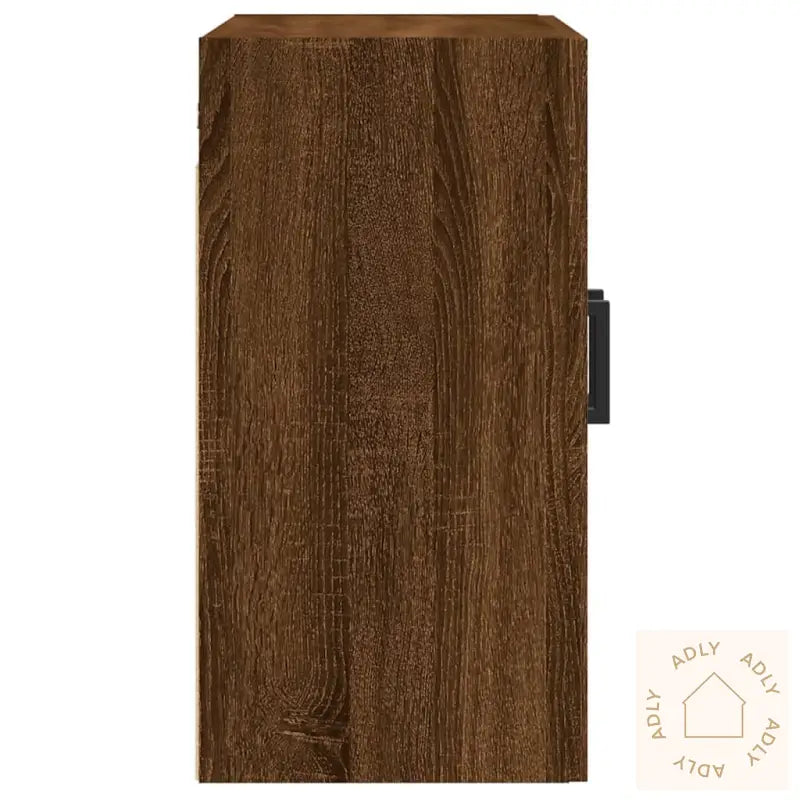 Veggskap Brun Eik 60X31X60 Cm Konstruert Tre