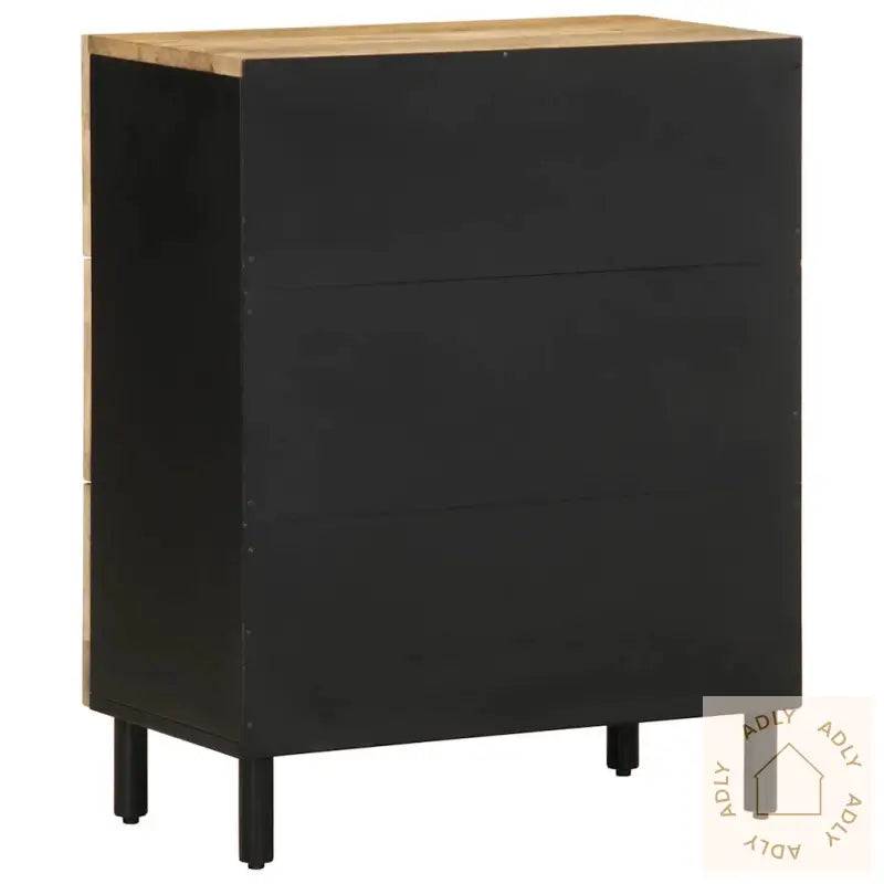 Skjenk 60X33,5X75 Cm Grovt Heltre Mangotre