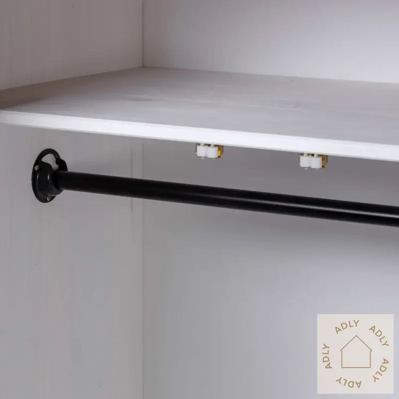 Garderobeskap Hvit 80X50X171,5 Cm Heltre Furu Panama Range