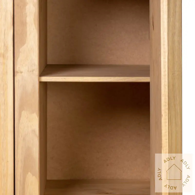 Garderobeskap 3 Dører 118X50X171,5 Cm Furu Panama Range