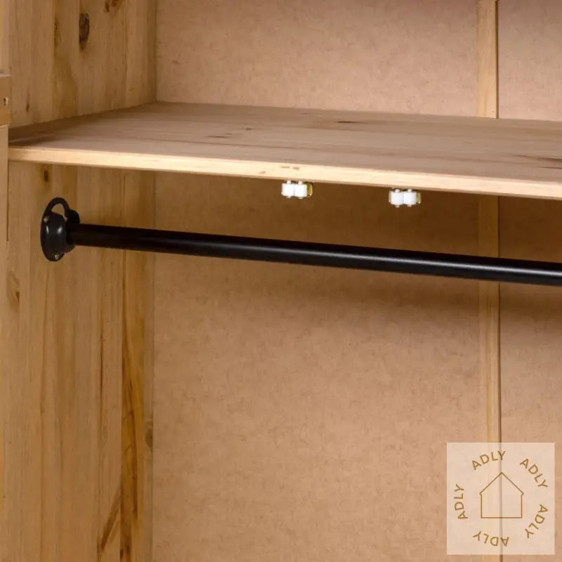 Garderobeskap 80X50X171,5 Cm Furu Panama Range