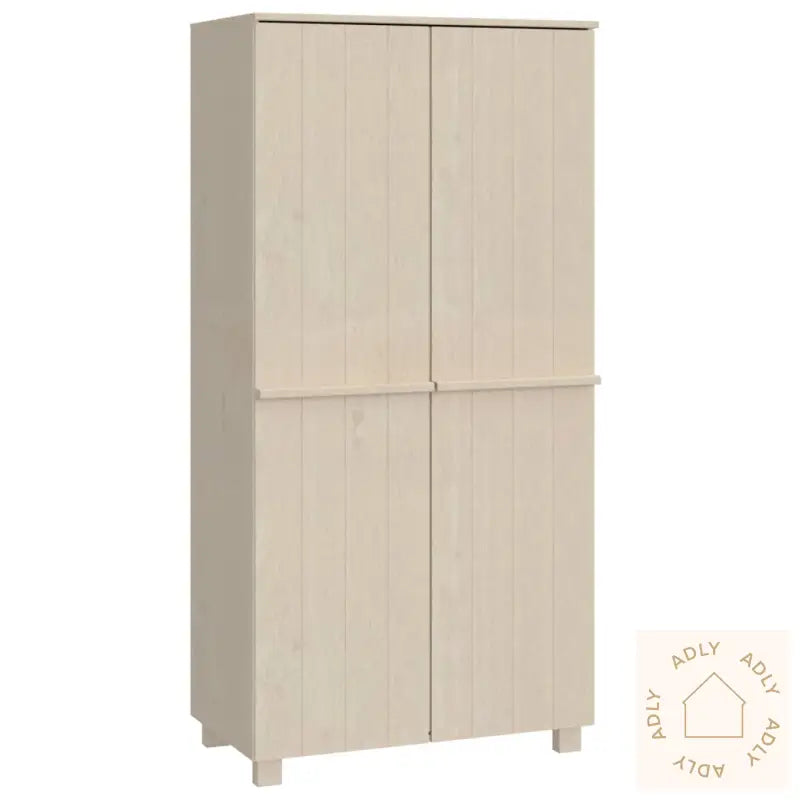 Garderobe Hamar Honningbrun 89X50X180 Cm Heltre Furu
