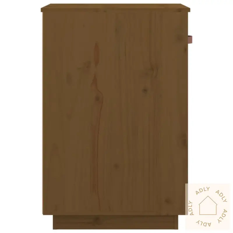 Skap Til Skrivebord Honningbrun 40X50X75 Cm Heltre Furu