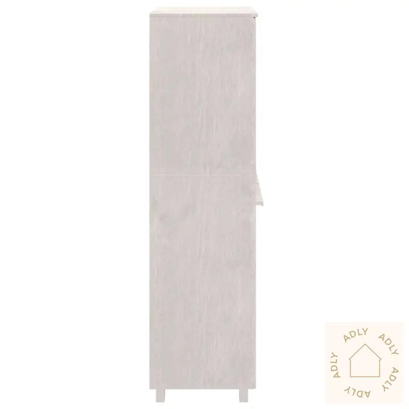 Garderobe Hamar Hvit 89X50X180 Cm Heltre Furu