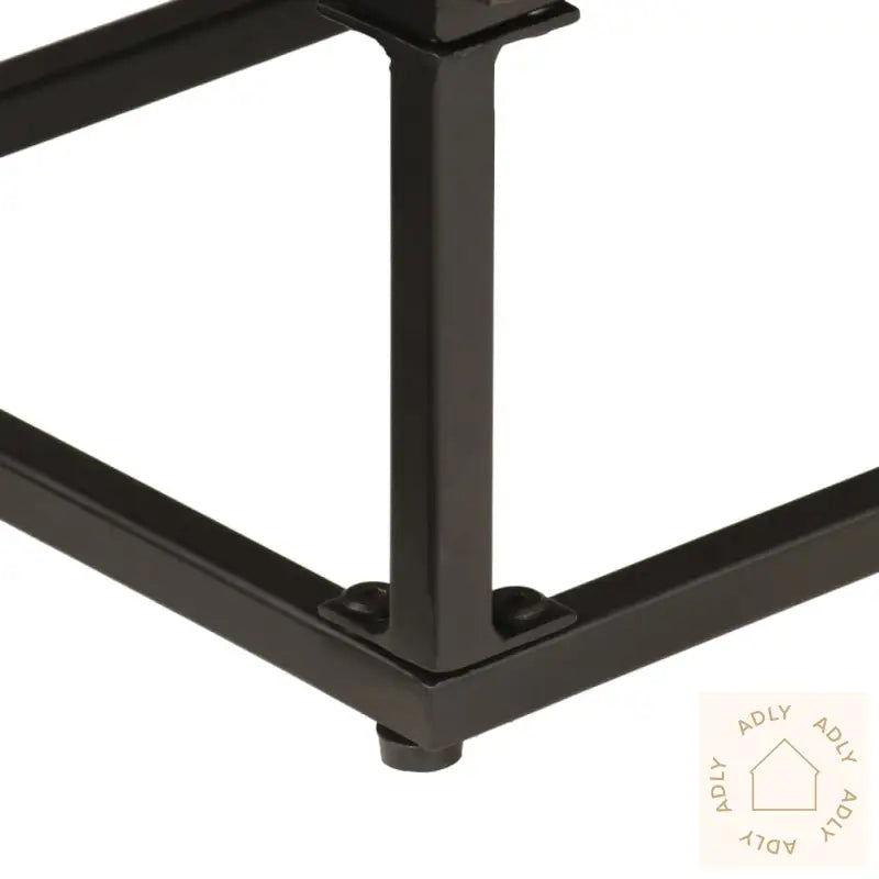 Skjenk Svart 55X30X76 Cm Heltre Mango Og Jern