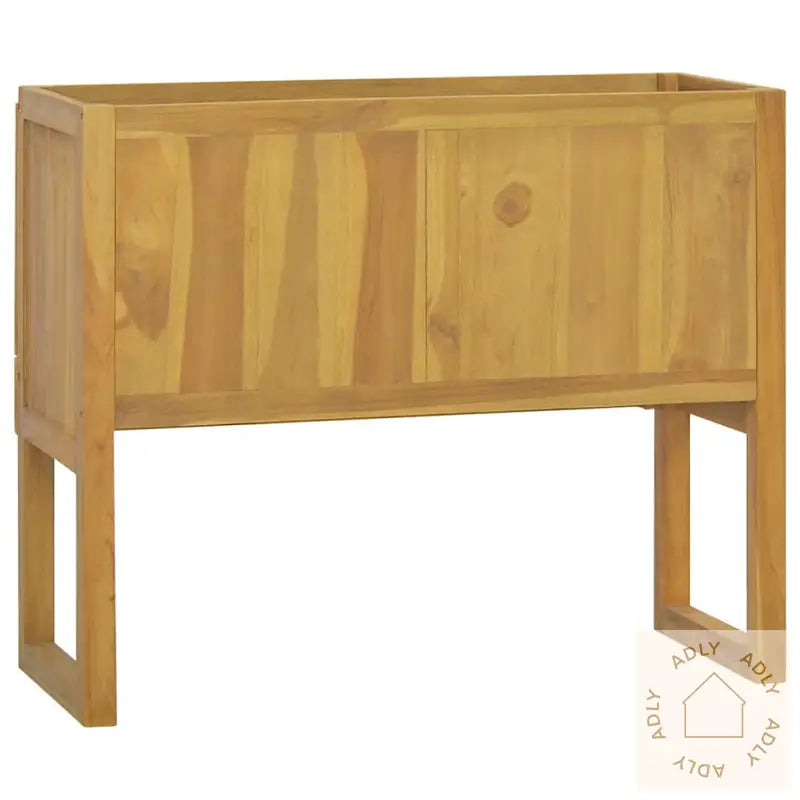 Baderomsskap 90X40X75,5 Cm Heltre Teak