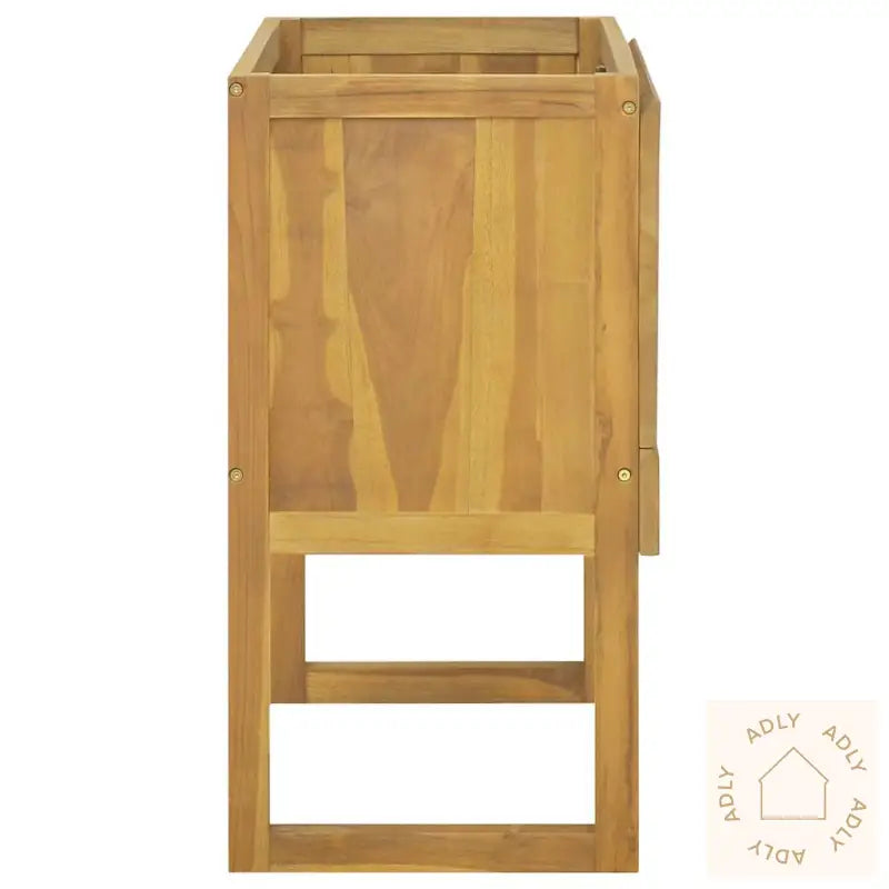 Baderomsskap 90X40X75,5 Cm Heltre Teak