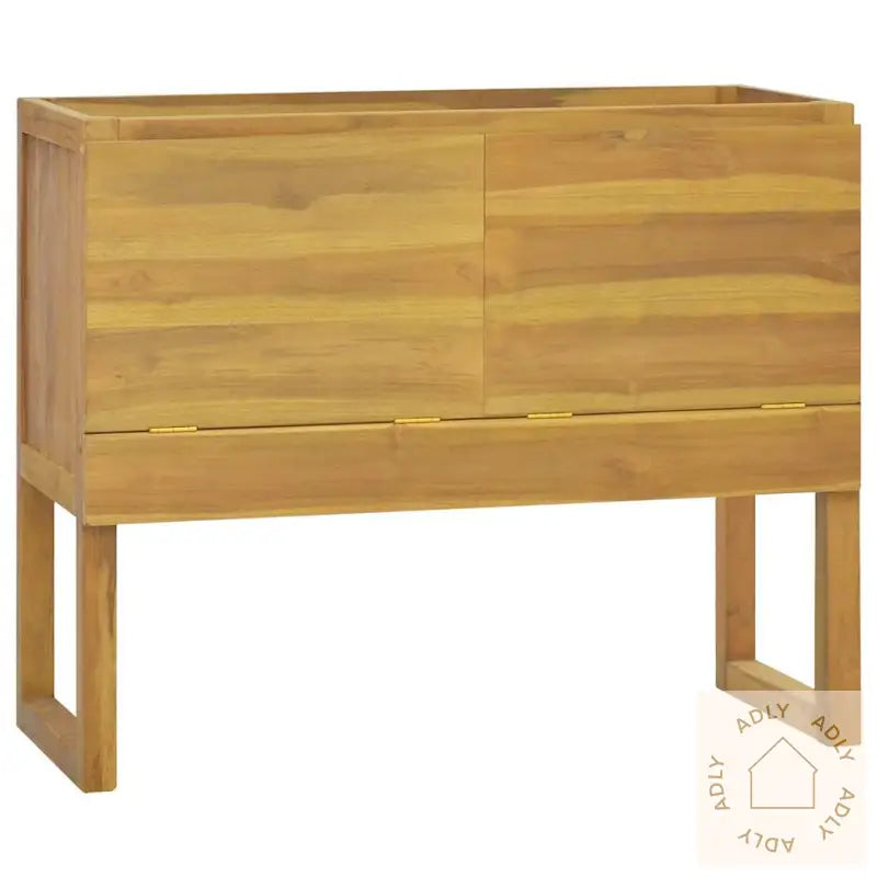 Baderomsskap 90X40X75,5 Cm Heltre Teak