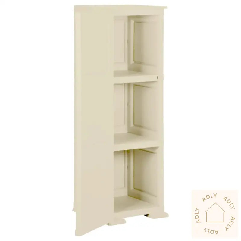 Plastskap 40X43X125 Cm Tredesign Hvit Angora