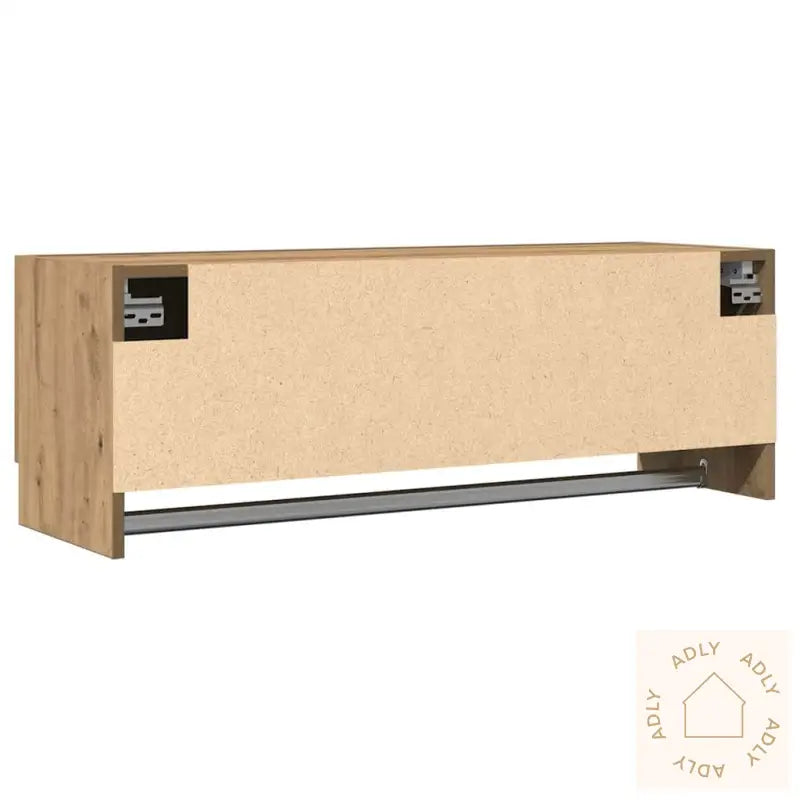 Garderobe Artisan Eik 100X32,5X35 Cm Konstruert Tre