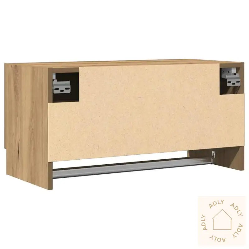 Garderobe Artisan Eik 70X32,5X35 Cm Konstruert Tre