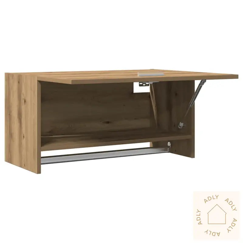 Garderobe Artisan Eik 70X32,5X35 Cm Konstruert Tre