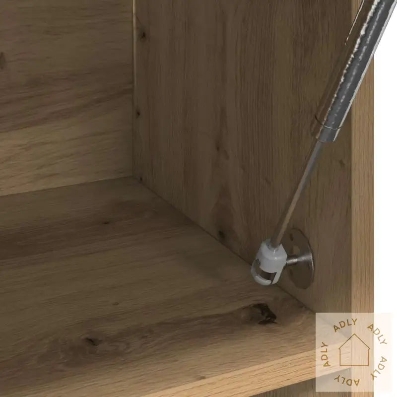 Garderobe Artisan Eik 100X32,5X35 Cm Konstruert Tre