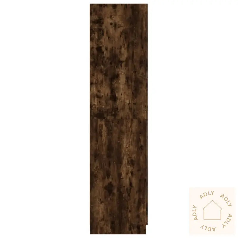 Garderobe Røkt Eik 90X52X200 Cm Konstruert Tre