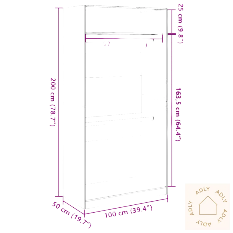 White wardrobe with dimensions, høy kvalitet og kompakt design for hagemøbler arrangement