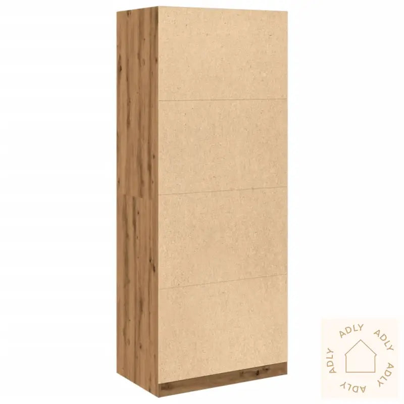 Garderobe Artisan Eik 80X50X200 Cm Konstruert Tre