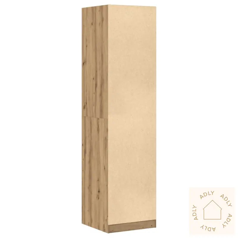 Garderobe Artisan Eik 50X50X200 Cm Konstruert Tre