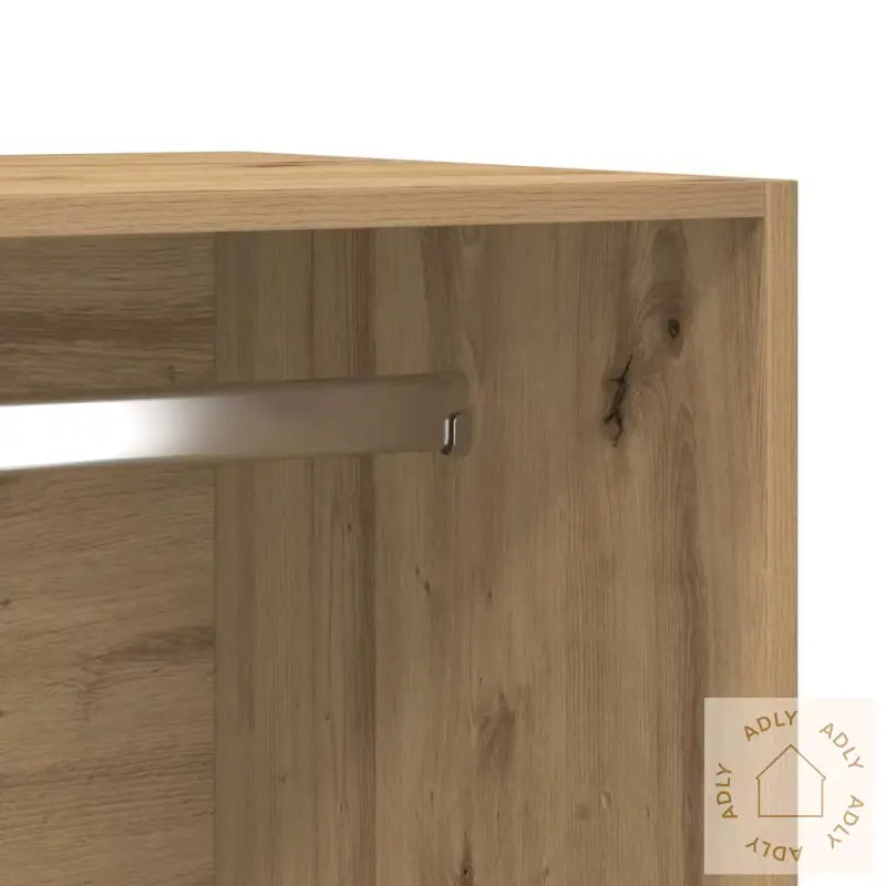 Garderobe Artisan Eik 50X50X200 Cm Konstruert Tre