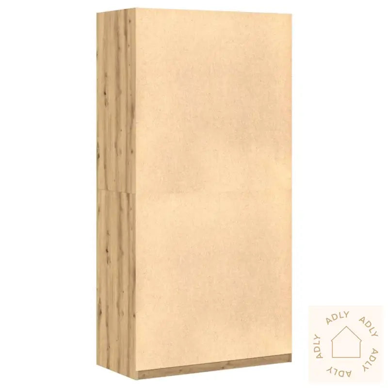 Garderobe Artisan Eik 100X50X200 Cm Konstruert Tre